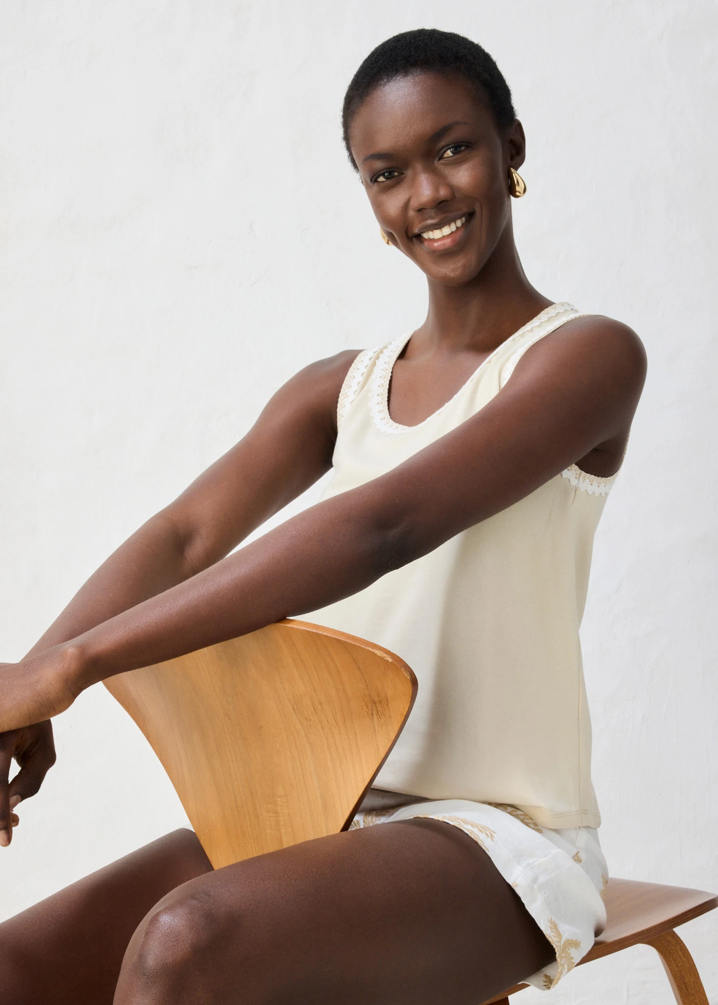 Tanktop • lichtsand-wolwit • bonprix online shop