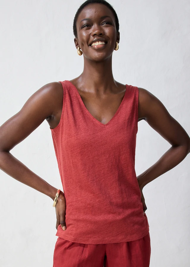 Linnen tanktop