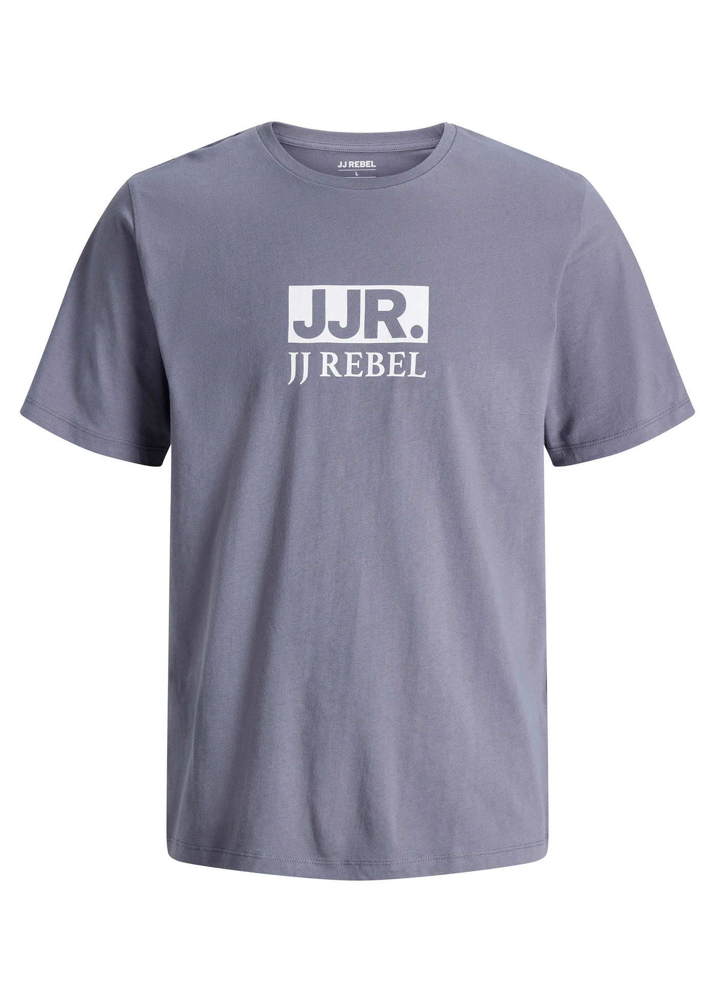 JJ REBEL T-shirt van puur katoen • grijs met print • bonprix online shop