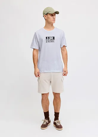 JJ REBEL T-shirt van puur katoen • wit met print • bonprix online shop