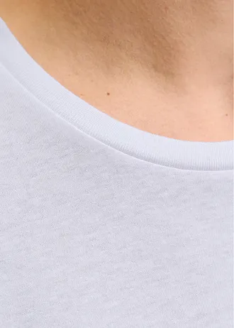 JJ REBEL T-shirt van puur katoen • wit met print • bonprix online shop