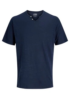 JJ REBEL Henley-shirt van puur katoen • inktblauw • bonprix online shop