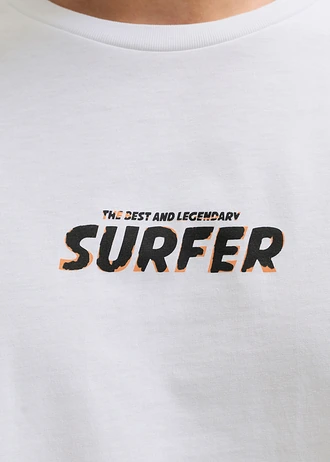 JJ REBEL tričko z čistej bavlny • biela potlačená • obchod bonprix