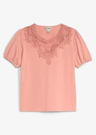 Shirt van elastisch katoen