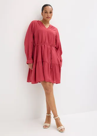 Robe-tunique douce, Couleur: rouge cerise