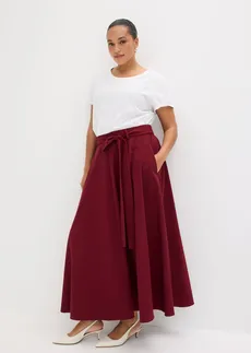 Jupe longue, Couleur: rouge rubis