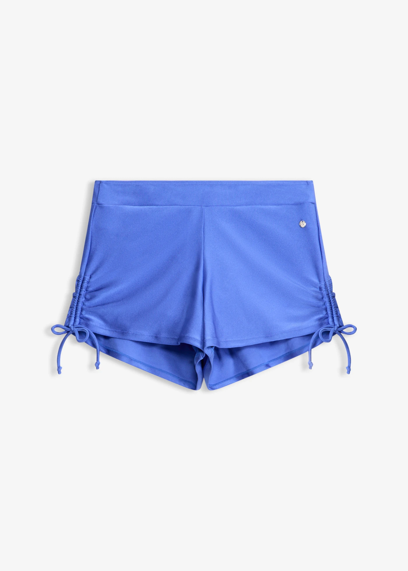 Short de bain avec slip intérieur en matière brillante • bleu • Boutique bonprix