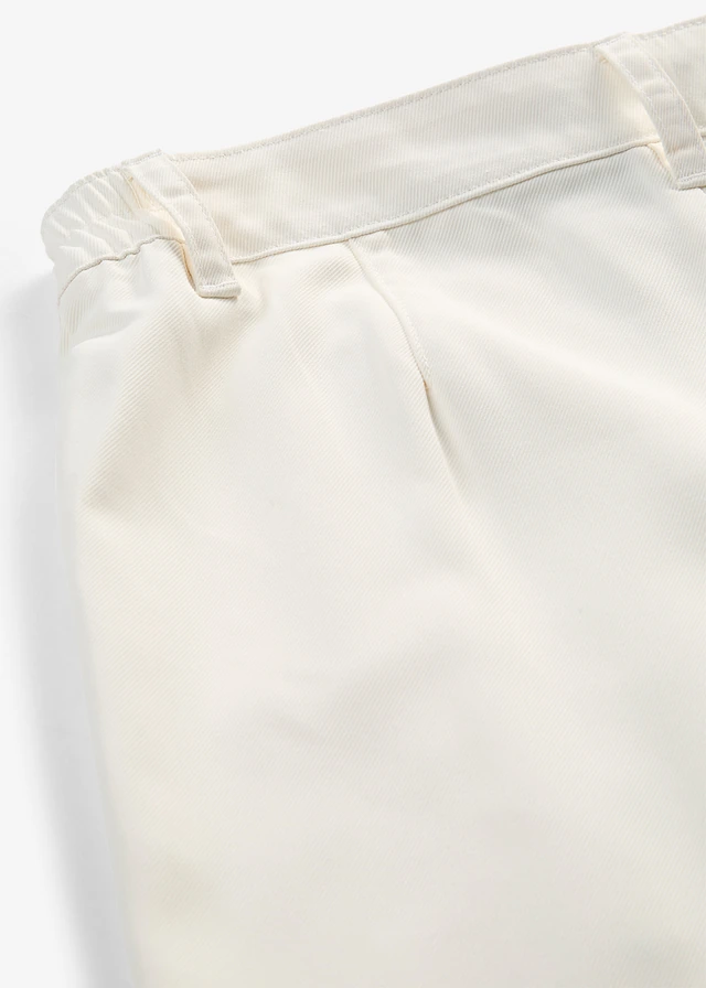 Zomerbroek cropped, Kleur: wolwit