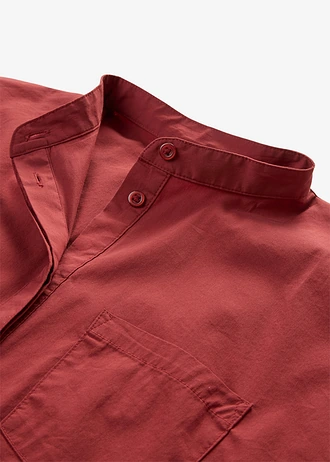 Blouse manches courtes à épaules descendues • rouge désert • Boutique bonprix