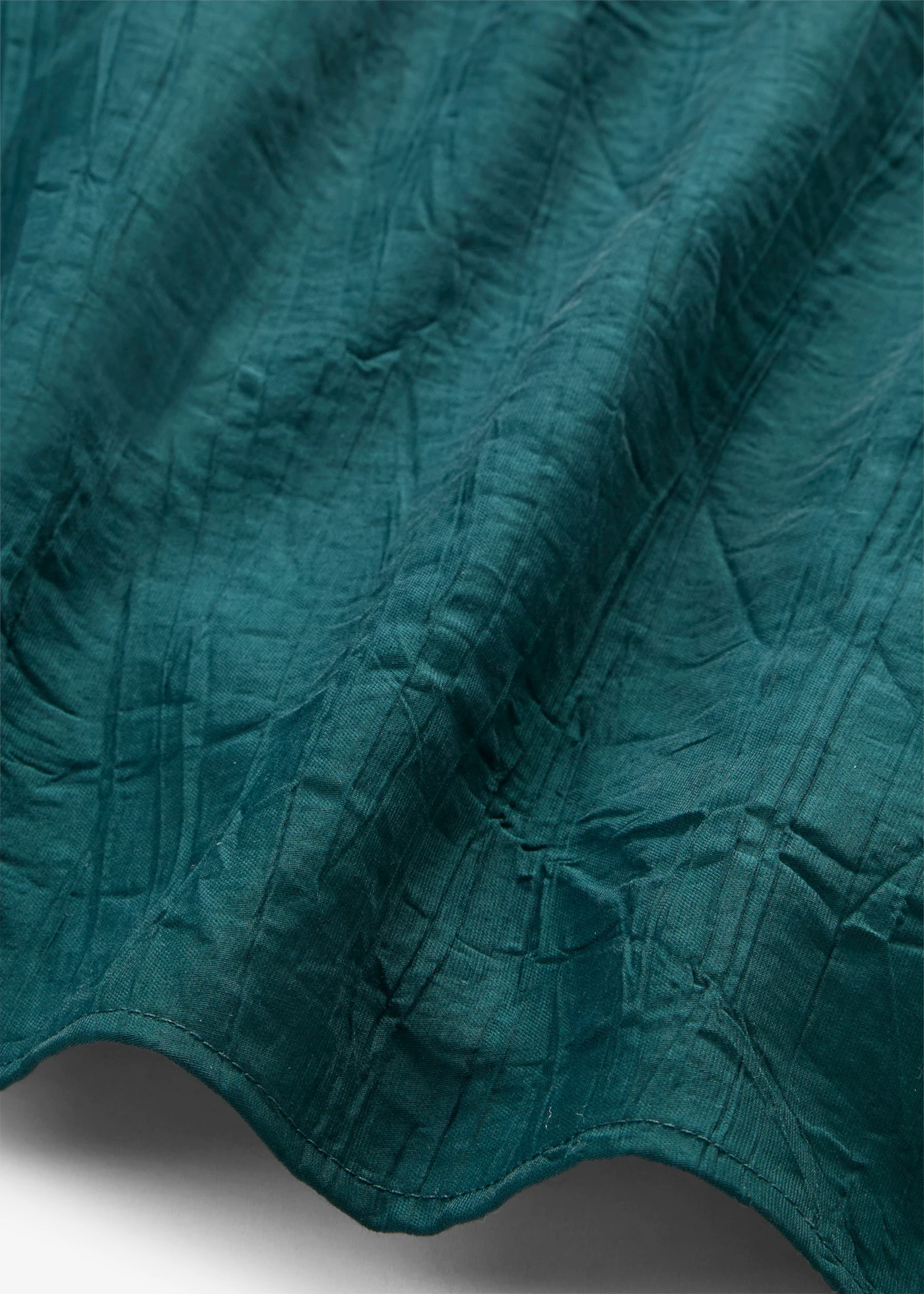 Top cu aspect plisat, din material cu viscoză • verde profund • magazin bonprix