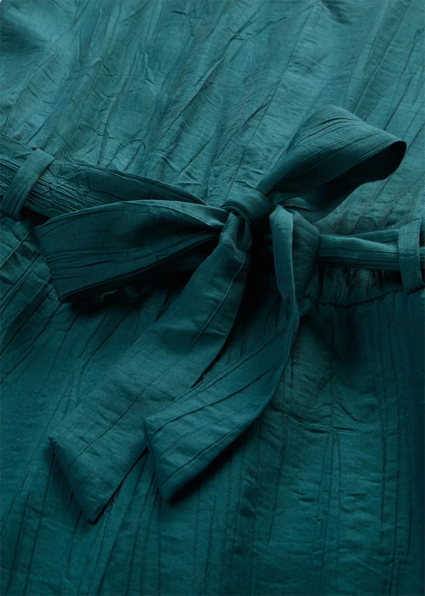 Viskózový overal s kalichovým límcem • tmavě zelená • bonprix obchod