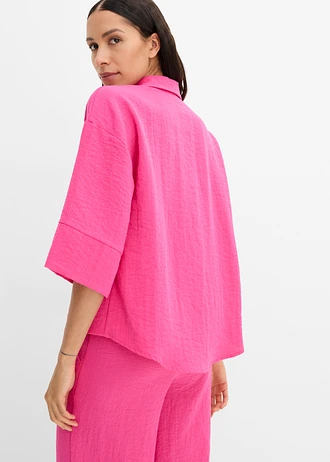 Chemisier oversize • fuchsia • Boutique bonprix