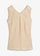 Top 100% lin, Couleur: sable clair