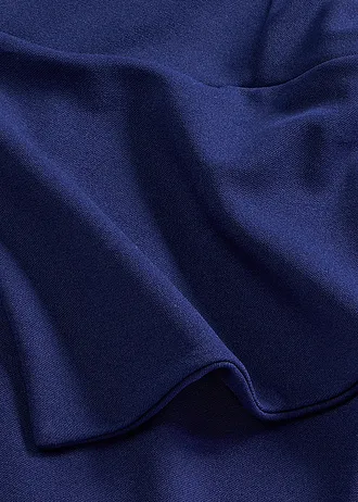 Overal zo štruktúrového krepu • polnočná modrá • obchod bonprix
