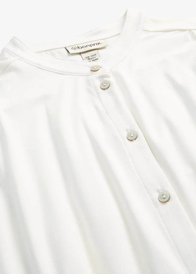 Blouse in een zachte viscosemix • wolwit • product-page.page-title-suffix
