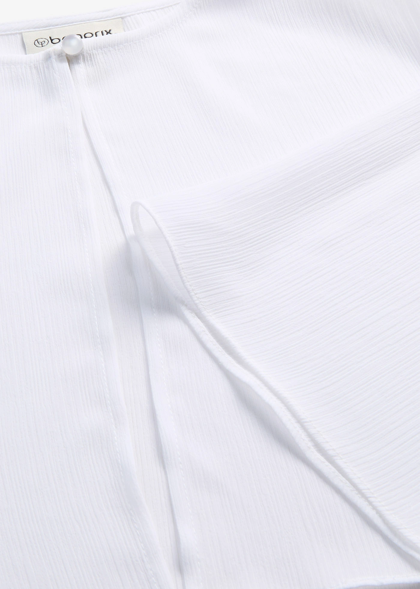 Boléro en mousseline • blanc • Boutique bonprix