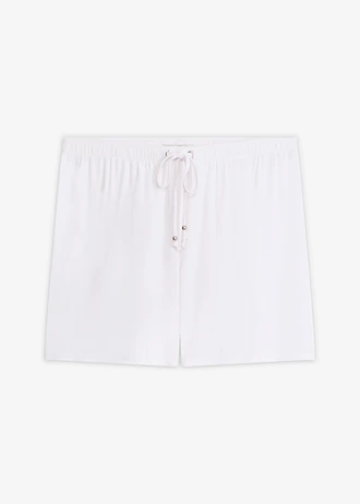 Short de plage en viscose fluide et extensible