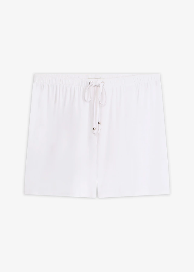 Short de plage en viscose fluide et extensible