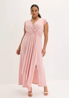 Robe longue, Couleur: rose cendré