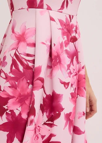 Maxi jurk • roze-fuchsia gebloemd • bonprix online shop