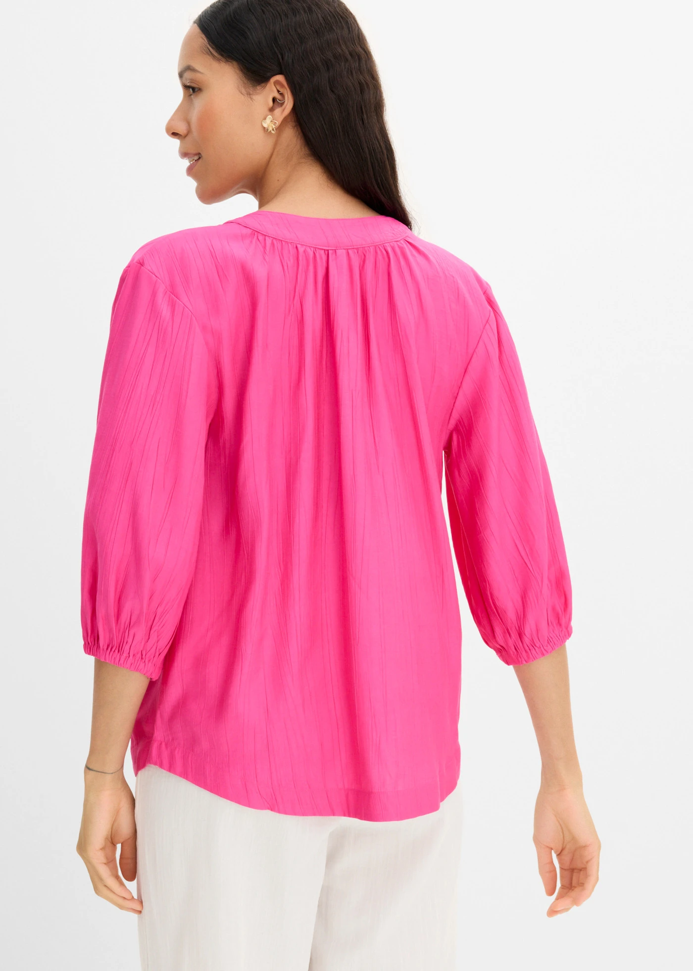 Blúzka, oversize, z mäkkého viskózového mixu • pinklady • obchod bonprix