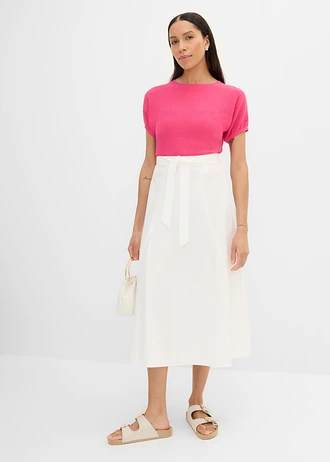 T-shirt texturé • fuchsia • Boutique bonprix