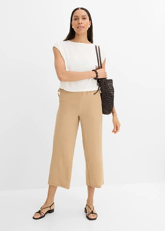 Oversized shirt van een zachte viscosemix • wolwit • bonprix online shop