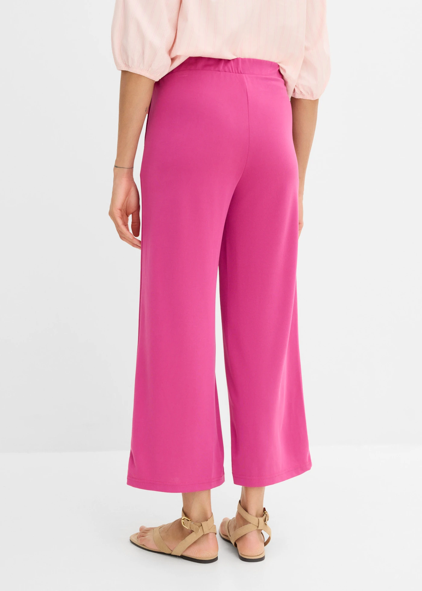Jersey broek van een zachte viscosemix • fuchsiapink • bonprix online shop