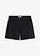 Pantaloni scurți cu broderie spartă, culoare: negru