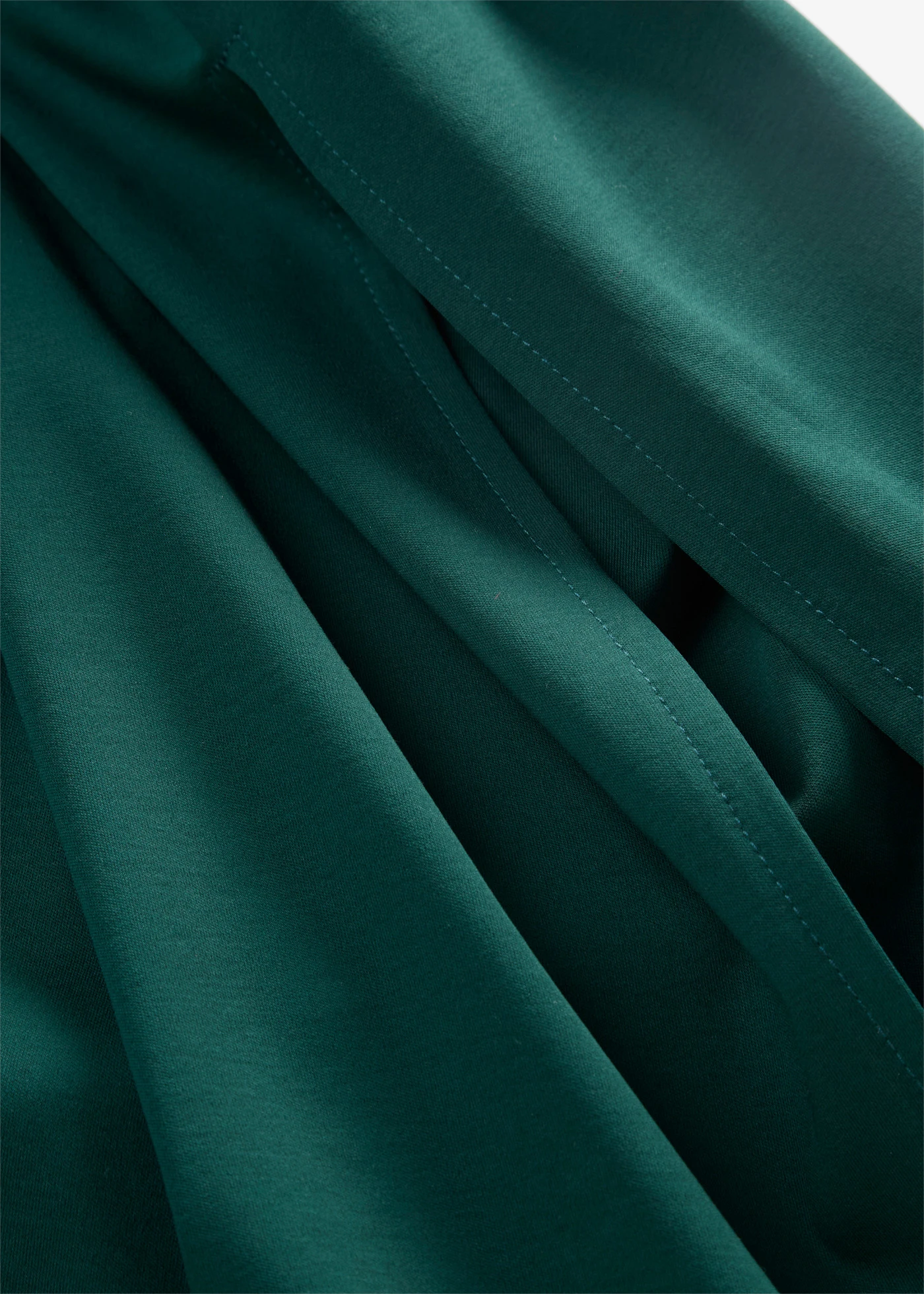 Jersey jurk van katoen • diepgroen • bonprix online shop