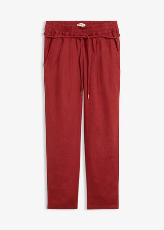 Broek van puur linnen