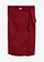 Linnen midi rok, Kleur: robijnrood