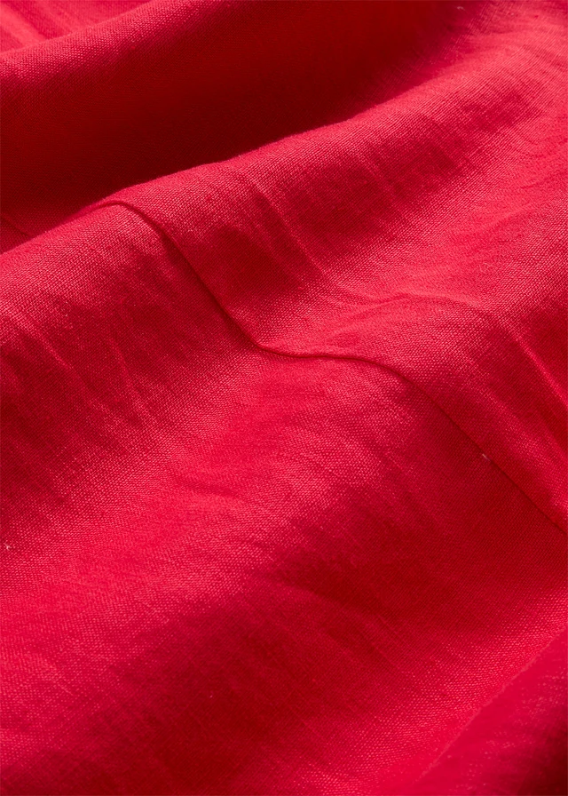 Robe caftan 100 % lin • rouge • product-page.page-title-suffix
