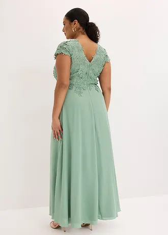 Robe de soirée, Couleur: vert pastel