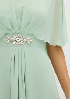 Sifon ruha strasszköves applikációval • kristály menta • bonprix áruház