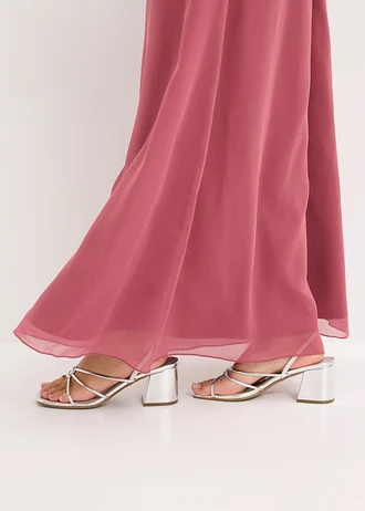 Avondjurk met paillettenboorduursel • pink • bonprix online shop