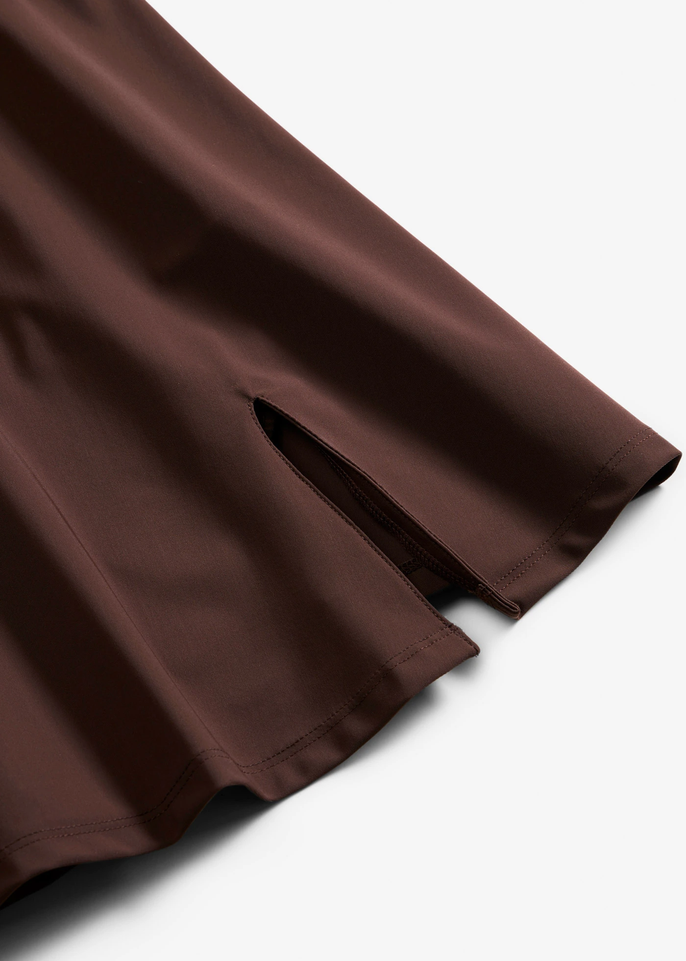 Medium corrigerende badpakjurk met V-hals • donkerbruin • bonprix online shop