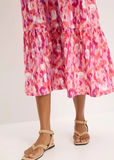 Robe à bretelles • rose-rose vif imprimé • Boutique bonprix