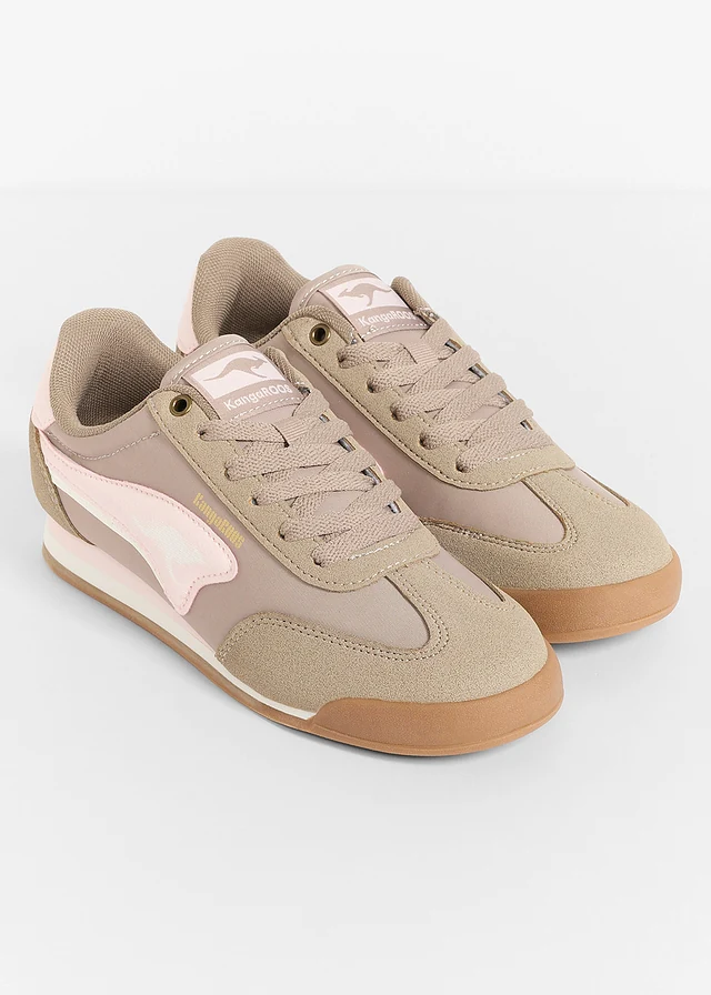 Sneakers rétro Kangaroos • taupe-vieux rose • product-page.page-title-suffix