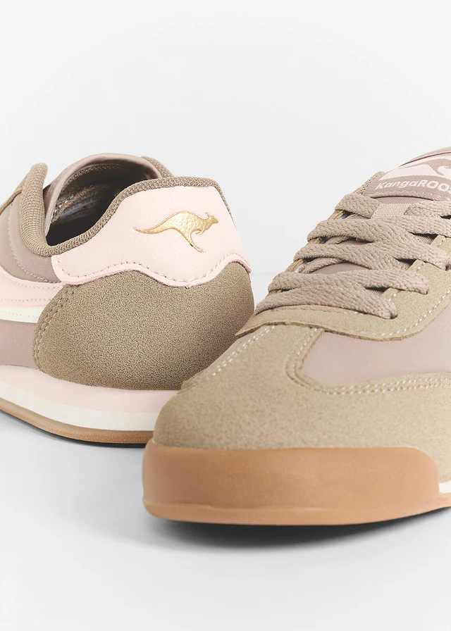 Sneakers rétro Kangaroos • taupe-vieux rose • product-page.page-title-suffix