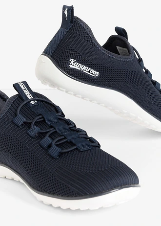 Kangaroos mezítlábas cipő rugalmas járótalppal • sötétkék • bonprix áruház