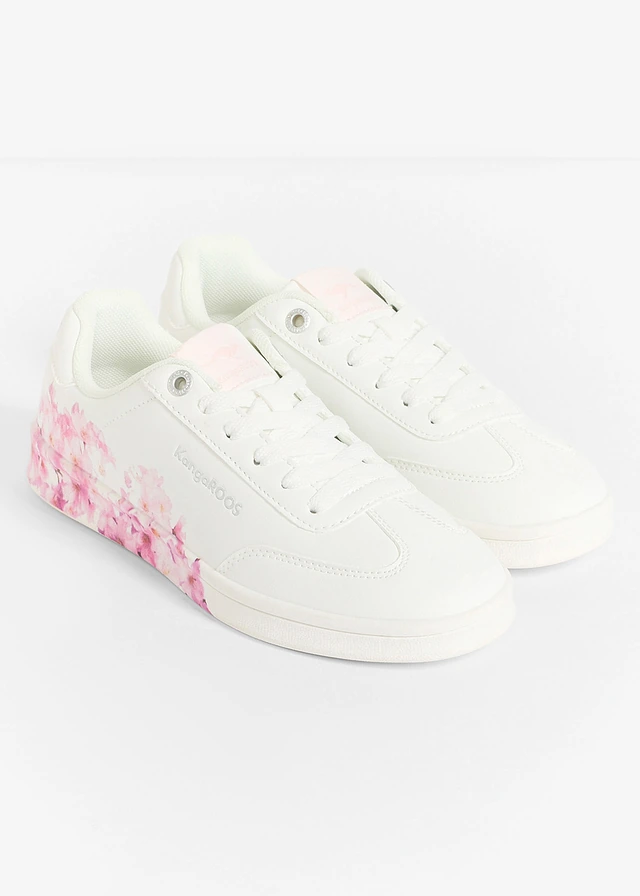 Kangaroos sneakers met bloemenprint • wit gebloemd • product-page.page-title-suffix