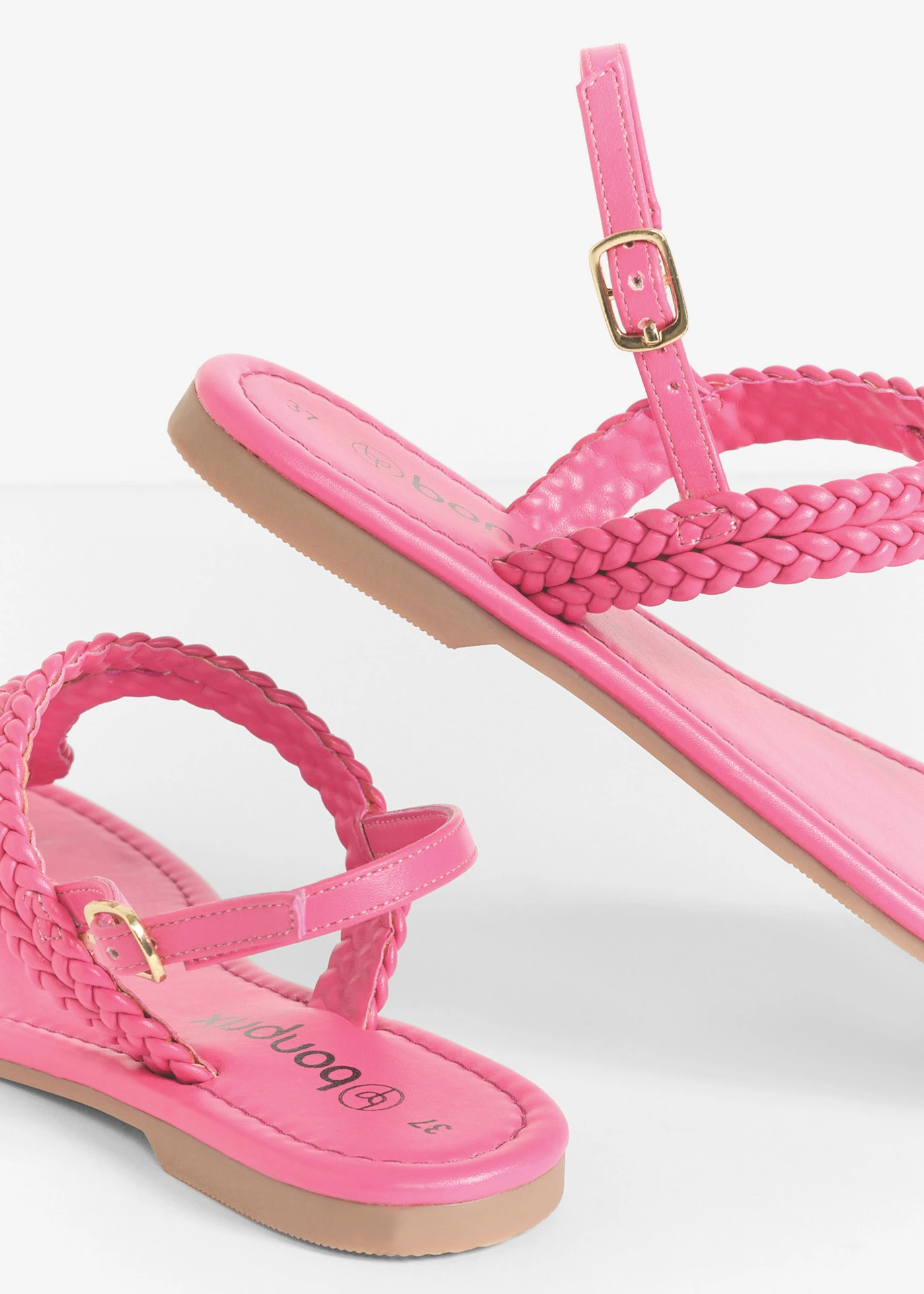 Žabky se zapletenými pásky • pink • bonprix obchod
