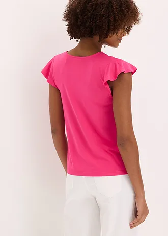 T-shirt en viscose extensible • fuchsia • Boutique bonprix