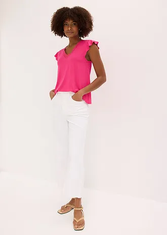 T-shirt en viscose extensible • fuchsia • Boutique bonprix