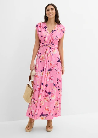 Robe en jersey, Couleur: rose floral