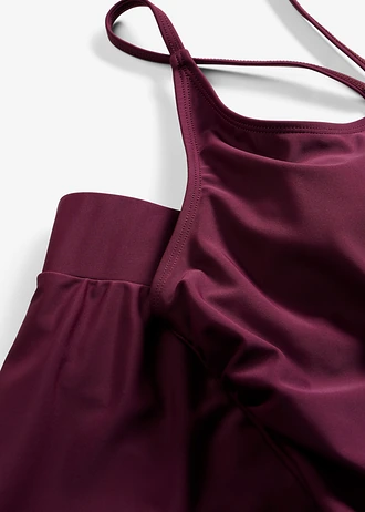Tankini met zwemshort, sneldrogend (2-dlg. set) • bessen • bonprix online shop