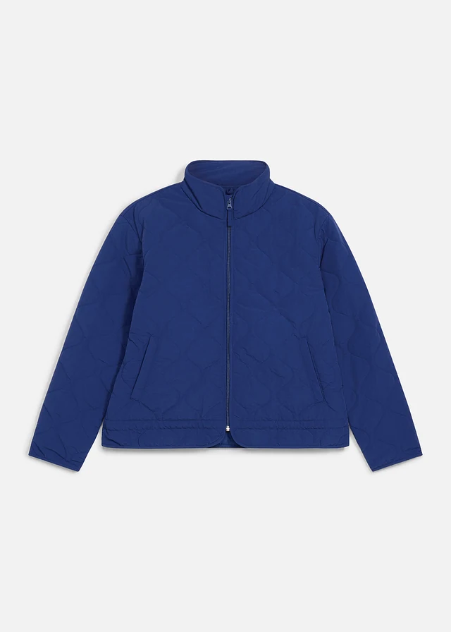 Prešívaná bunda, ľahko vatovaná • polnočná modrá • obchod bonprix