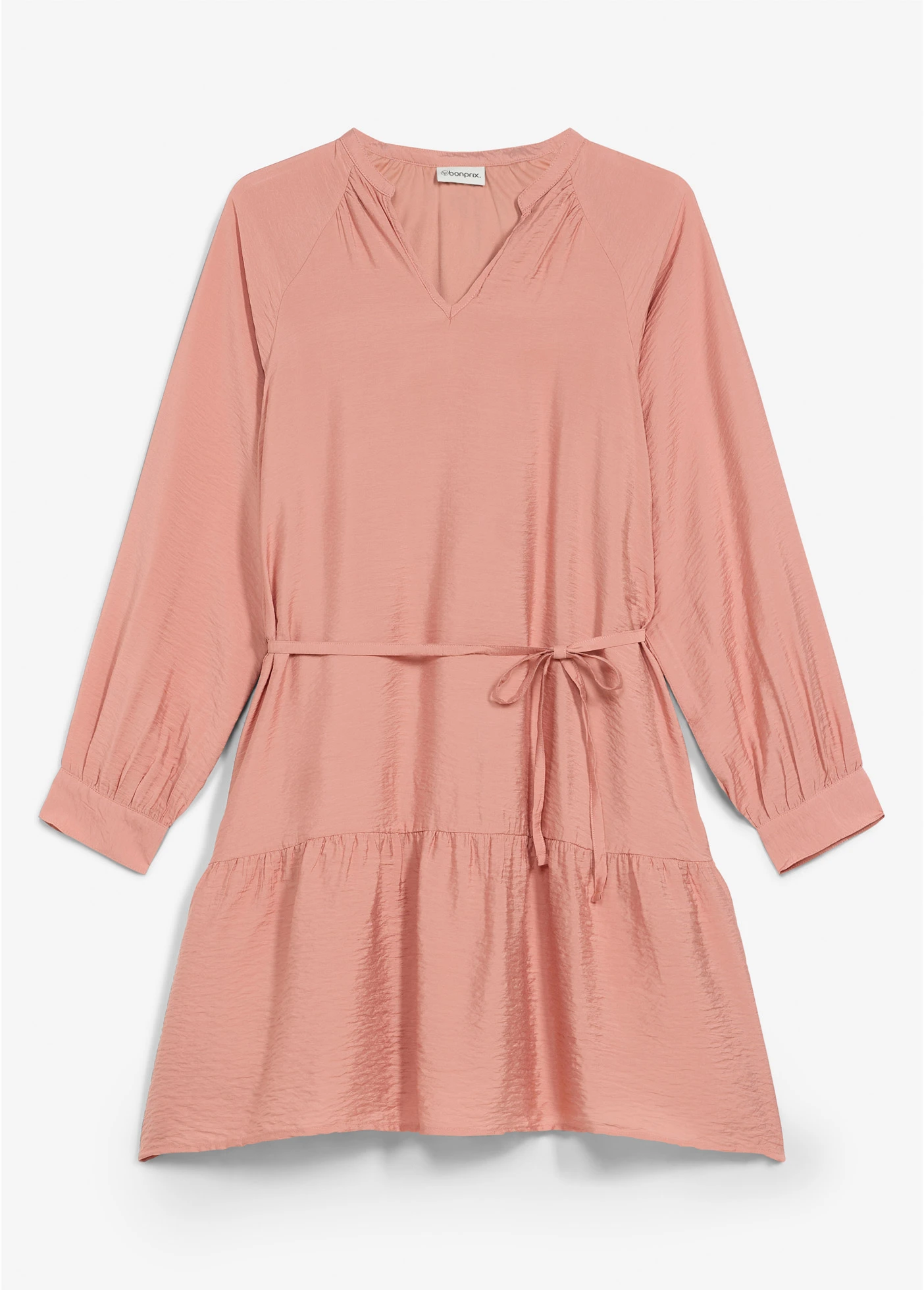 Robe-tunique douce • marron poudré • Boutique bonprix