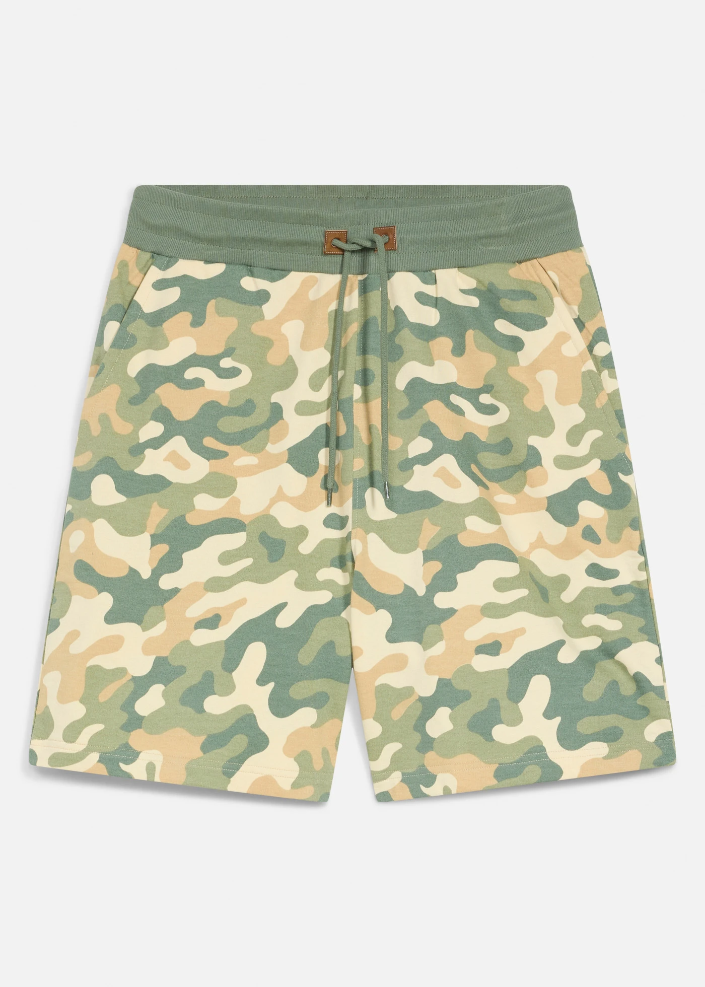 Szorty dresowe z czystej bawełny organicznej, loose fit • moro • sklep bonprix